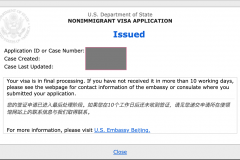 美签-状态-Issued